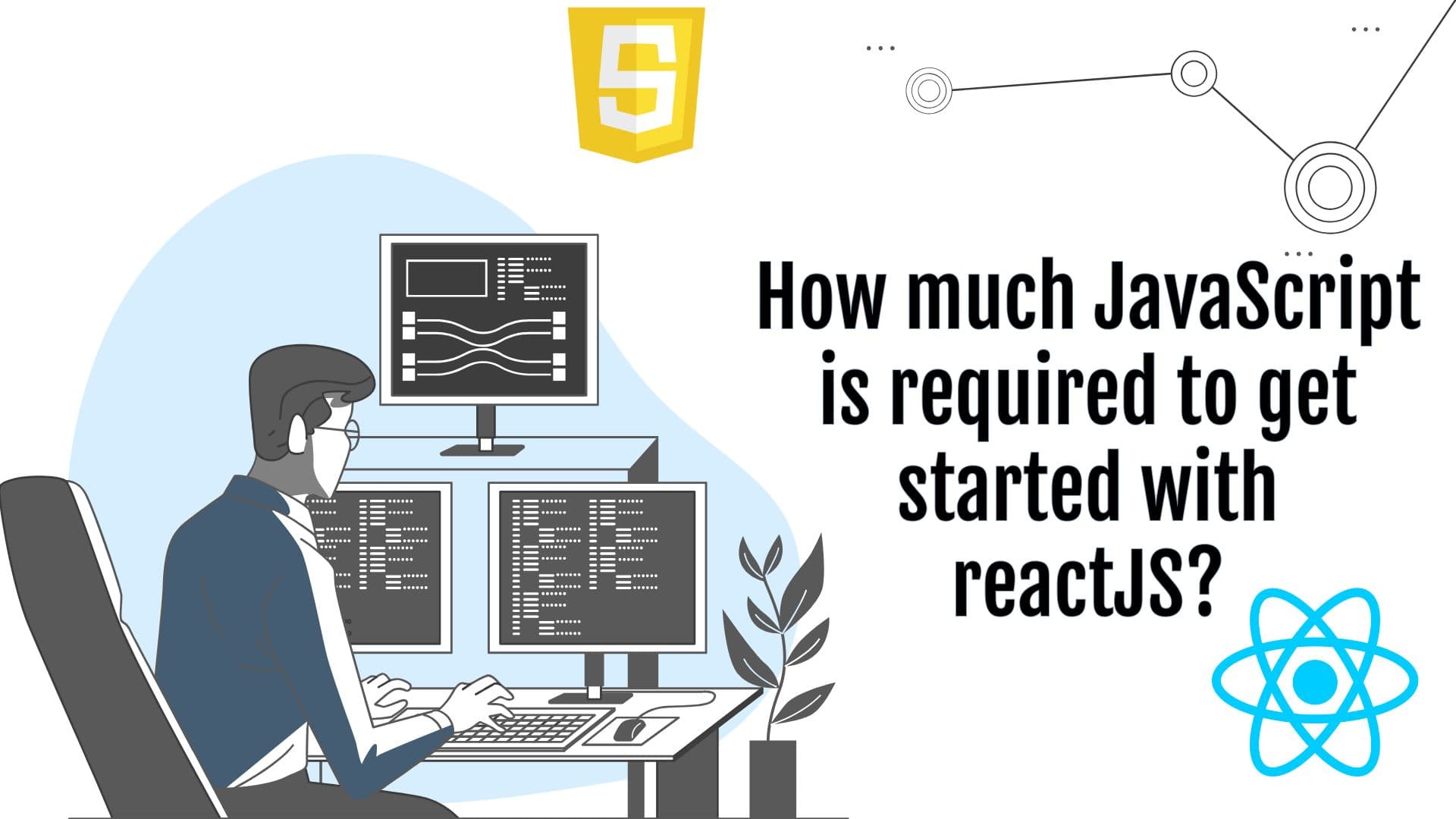 How much JavaScript is required to get started with ReactJS?